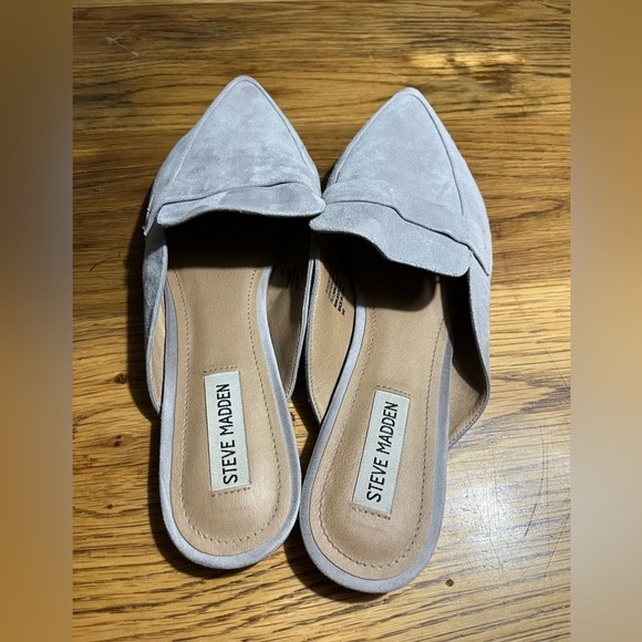Steve Madden Pearl Winkle (Blue/Gray) Women's Mules Size 10M - Picture 3 of 7
